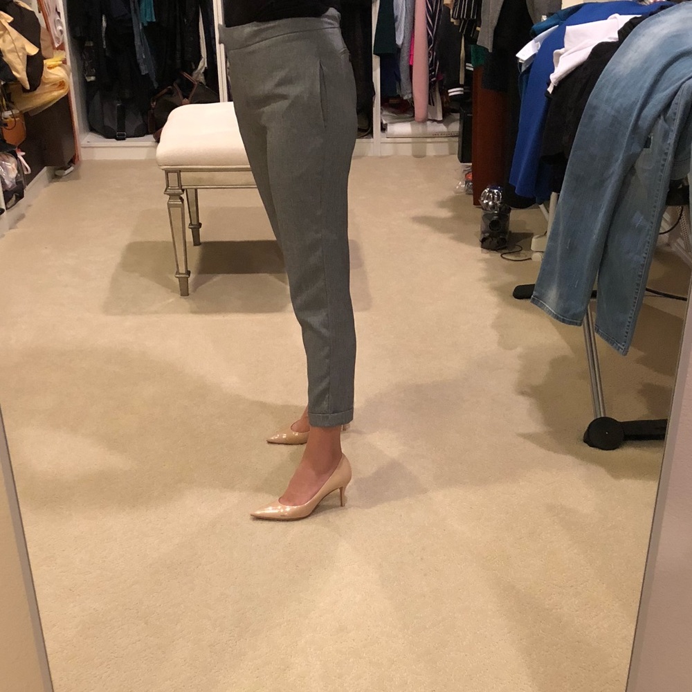 Ankle slim leg pants